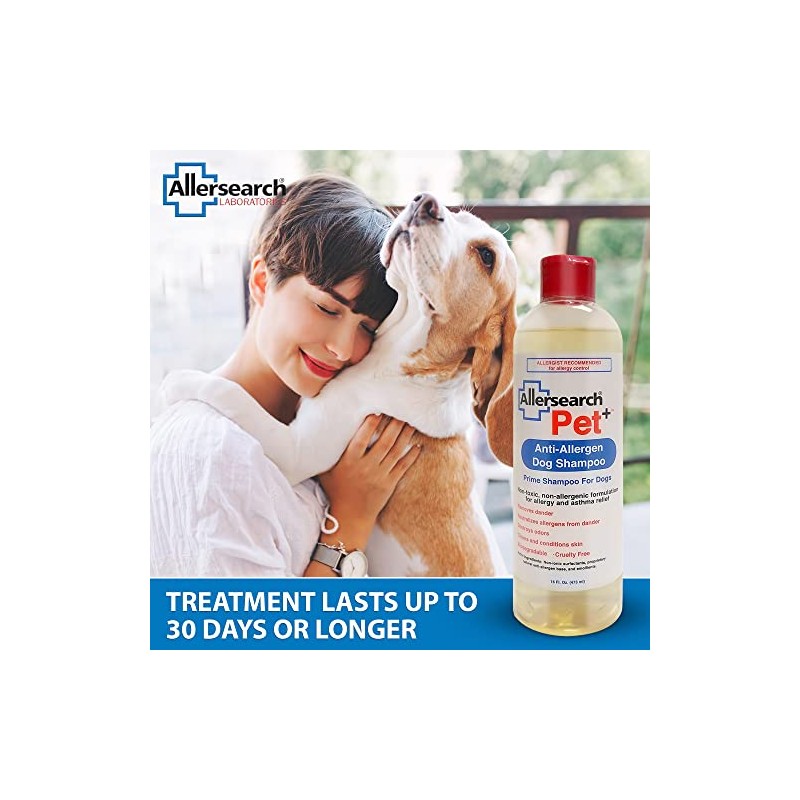 Allersearch Pet Champú para Perro 16 oz