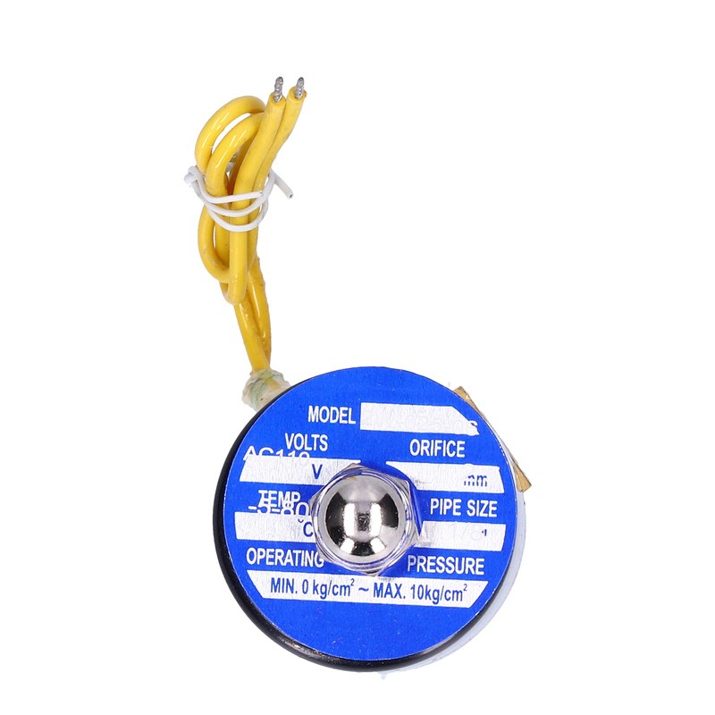 Electric Solenoid Valve Small Normally Closed for Water Air Diesel
