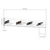 SineRise LED Modern Bathroom Vanity Light Fixtures (2-Light, 15.5-Inch, Dimmable),
