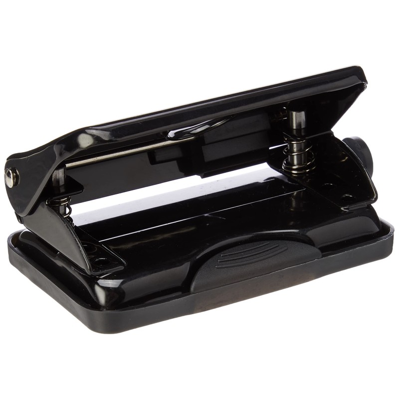 Rapesco ‎PF810MB1 810 2-Hole Metal Punch with 12 Sheets Capacity,