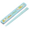 Skater ABC3AG-A Sumikko Gurashi Chopsticks & Case Set, 7.1 inches
