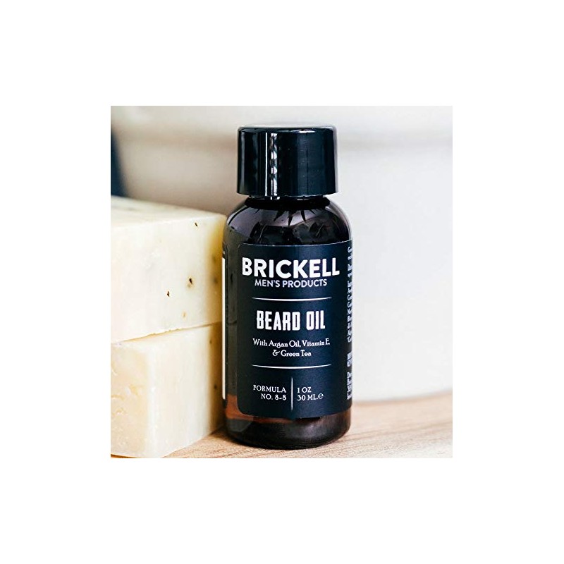 Brickell Mens Beard Oil for Men " 1 oz "