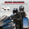 XGP XGP Motorcycle Bluetooth Headset V5.2 with Music Sharing, 2-Way