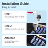 522 Ink Refill Bottles High Capacity Replacement for Epson 522