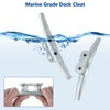 Dock Cleats 10 Inch 2 Pack, Hot Dipped Galvanized Cast