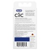 Oral-B Clic Toothbrush Replacement Brush Heads, Deep Clean, White, 2