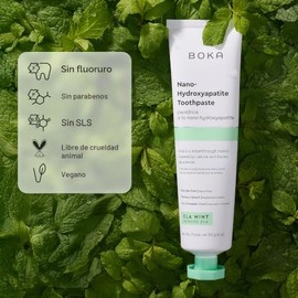 Revive MD- Boka Pasta de Dientes Libre de Fluoruro Nano Hidroxiapatita, Remineralizante, Dientes Sensibles, Blanqueamiento De