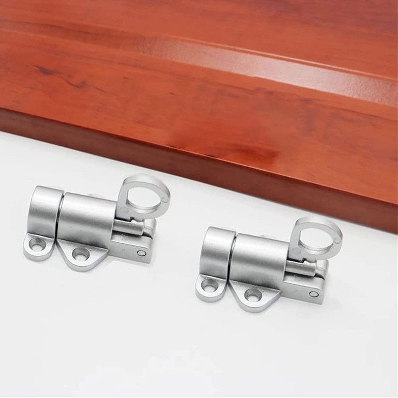 2 Pcs Spring Latch Bolt,Automatic Latch Lock,Spring Latch Lock,Automatic Spring