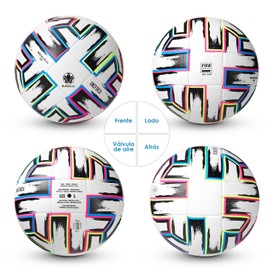 JERZOU Balón de Fútbol, Balone de Futbol No. 5, Fútbol de Entrenamiento, Balón Número 5 Estilo Copa del Mundo, Usado para Competiciones y Entrenamiento(B)