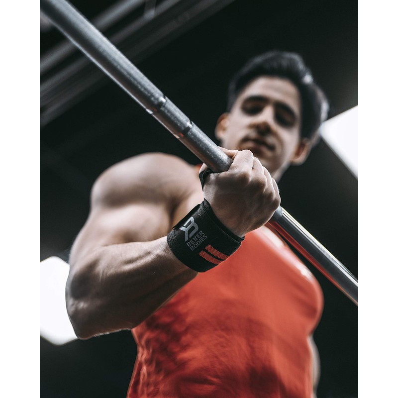 Better Bodies Camo Wrist Wraps Wrist Wraps, Dark Camouflage, One