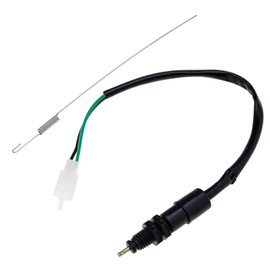 Universal Motorcycle Bike Rear Brake Light Switch with Spring Compatible with Quad Bikes ATVs Scooters