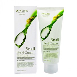 Hankookzai Cosmetics 3W Clinic Moisturizing Hand Cream Snail 100ml