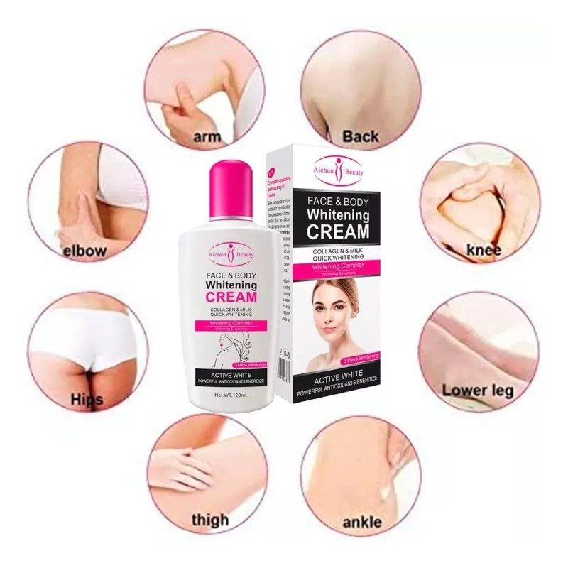 Kit Aclarante Crema Jabón Axilas Brazos Cuerpo