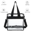 Flowfly Clear Bag Stadium Approved, Clear Beach Lunch Bag for