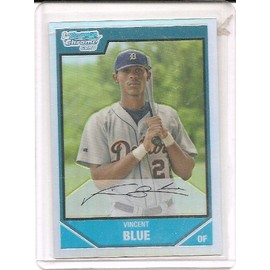 Vincent Blue 2007 Bowman Chrome Prospects Refractor Card #236/500 #BC96