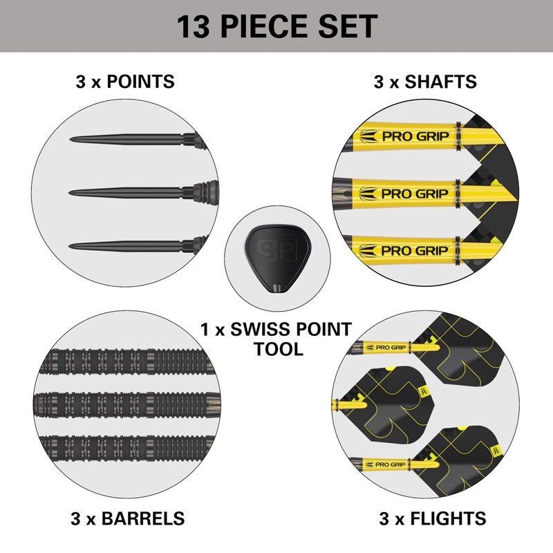 TARGET Darts Bolide Void 01 25G 90% Tungsten Swiss Point