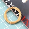 2 Pack Violin Bow Horsehair Horse Hair Natural Color Unbleached