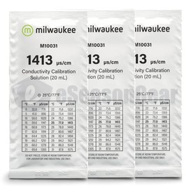 3X 20ml 1413 us/cm EC Conductivity Solution milwaukee/m10031/hanna/hi70031