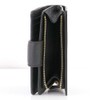 Coach 6390 Women's Bi-fold Wallet, Mini Wallet, Small, Black