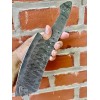 Damascus HANDMADE DAMASCUS STEEL MEAT CLEAVER CHOPPER CHEF KITCHEN BLANK