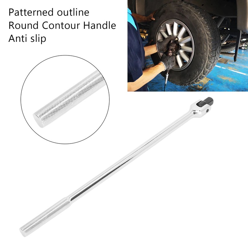18in Breaker Bar F Steering Extended Movable Socket Wrench Handle