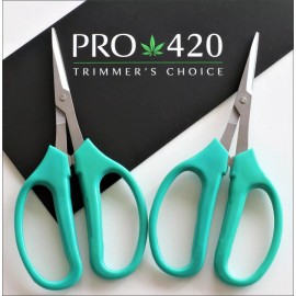 PRO 420 Bud Trimming Scissors by PRO 420 2 pack PRUNING TRIMMING HARVEST