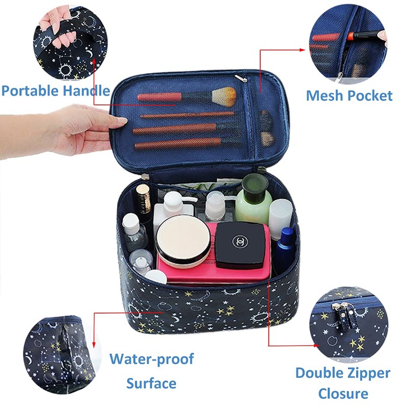 HOYOFO Makeup Bag Cosmetic Bags for Women Travel Makeup Organizer