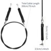 Aynaxcol 7081209 - Cable de cambio de marcha resistente, reemplaza