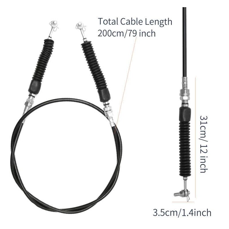 Aynaxcol 7081209 - Cable de cambio de marcha resistente, reemplaza