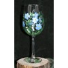 Hand Painted Wine glasses - Spring Bouquet (Set of 2)