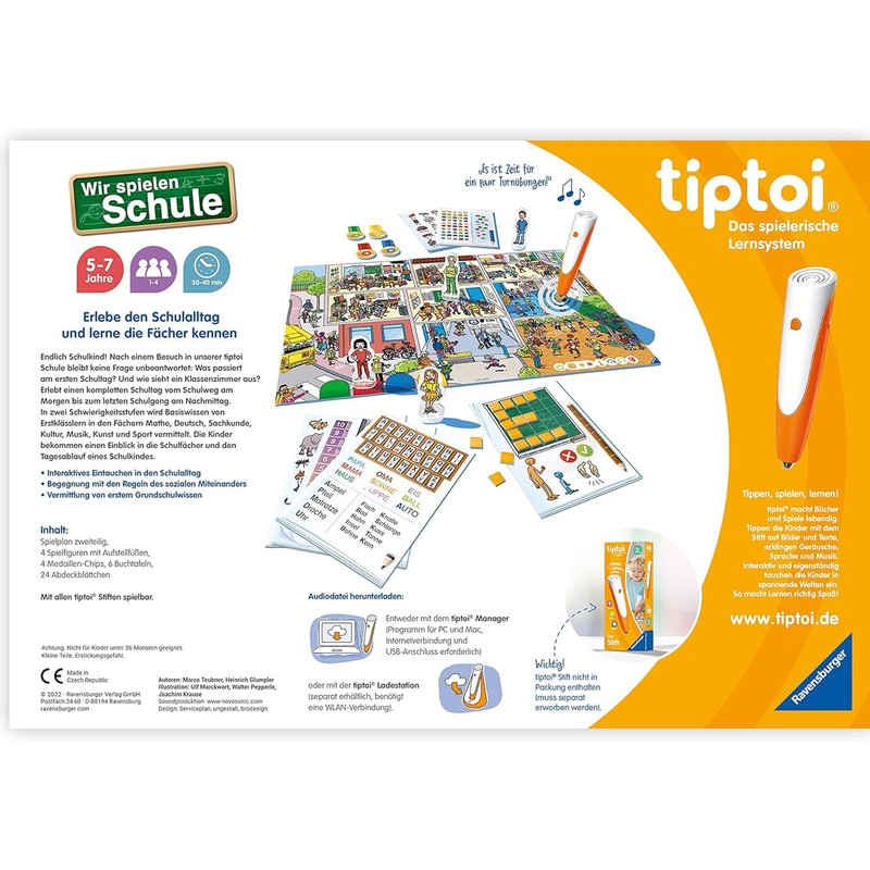 Ravensburger tiptoi Spiel 00119 - Heute gehen wir Einkaufen -