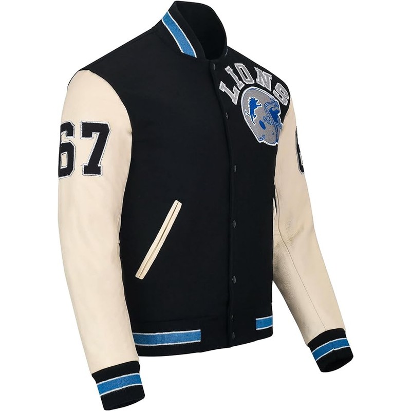 A-star plus Hills Cop Axel Foley Varsity Jacket | Men’s