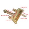 Unbranded ATV Front Hydraulic Foot Brake Caliper + Knuckle Spindle