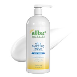Alba Botanica Very Emollient Original Body Lotion, 32 Oz.