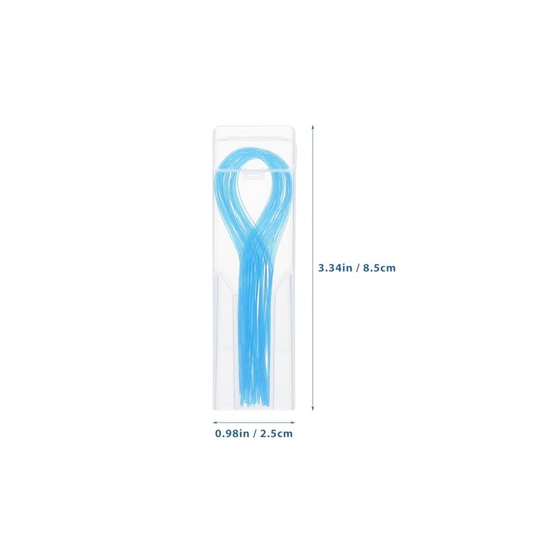 150 Piezas Floss Threaders for Bridges Flosser Gum Floss Threaders