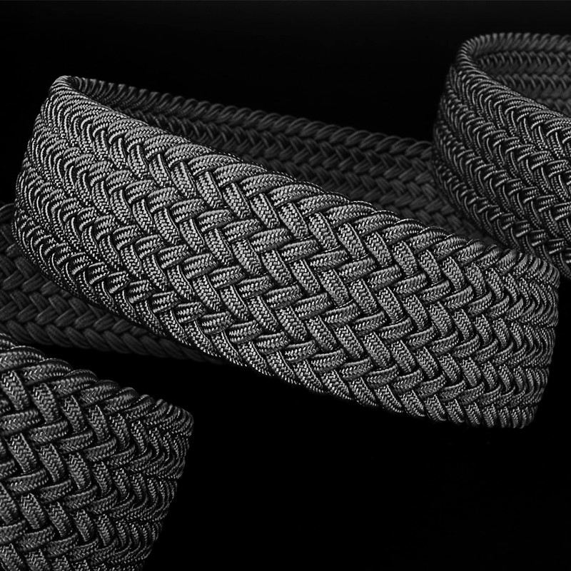 Drizzte Men's Plus Size 110-180 cm Work Elastic Stretch Belt