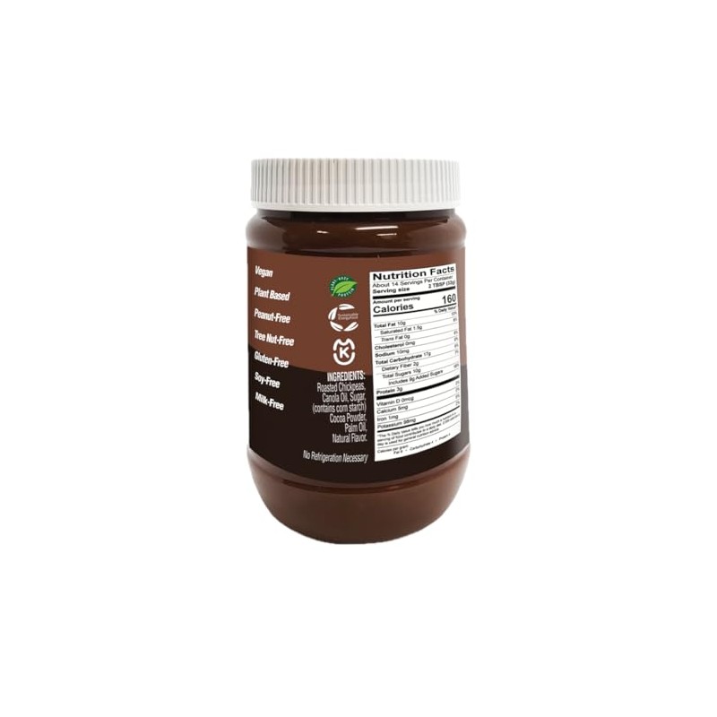 Chocolate Chickpea Butter Spread (16 Oz)