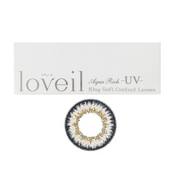 ＜新色＞ loveil ラヴェールワンデー10枚 【イノセントアッシュ】 (-5.00)