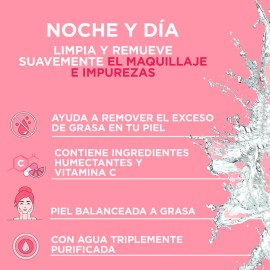 Pond's Agua Micelar Día Y Noche 300 Ml Tipo de piel Balanceada a grasa