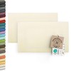 ZOLLNER Set of 2 bath mats, 100% cotton, approx. 50