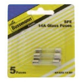 Bussmann RV Trailer Glass Tube SFE 30 Ampere Fuse