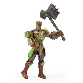 Gormiti GRV203 Articulated Figure 15 cm Gormiti with Weapon, Earth Model - Rockard, for Children from 4 Years