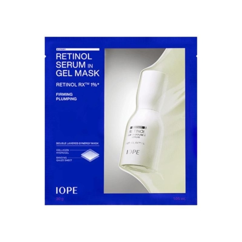 IOPE Retinol Serum In Gel Mask 5 sheets / 아이오페