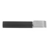 Leather Cutting Knife Stainless Steel Incisive Blade Wooden Handle Glossy
