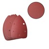 TA-VIGOR 320 Grit Detail Sander Sandpaper 5Pcs, 5 Holes Mouse