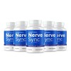Nerve Sync (5 Pack) Nerve Sync Nerve Health Support Capsules,