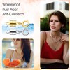 Mabor 4Pcs Magnetic Necklace Clasps Magnetic Necklace Fasteners Jewellery Bracelet
