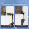Universal Replacement Installation Accessories for Indoor/Outdoor Sunshade and Roller Blinds