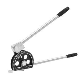 HAPPCUCOE 3/4'' 19mm Manual Tube Pipe Bender 180°Plumbing Tools Bending Tool For Refrigeration Copper Aluminum Pipes Soft Iron And Steel Tubes