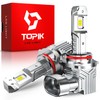Topik T6 Ultra Bright 9005 Fog Light Bulbs, Upgrade Halogen